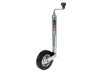 ΤΡΟΧΟΣ ΡΥΜΟΥΛΚΗΣΗΣ ΤΡΕΙΛΕΡ JOCKEY WHEEL ΥΨΟΥΣ 490-750mm ΜΕ ΜΕΓΙΣΤΟ ΦΟΡΤΙΟ 150kg