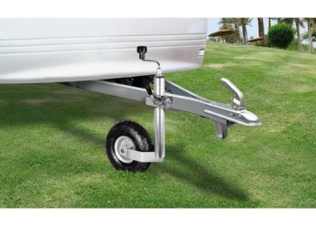 ΤΡΟΧΟΣ ΡΥΜΟΥΛΚΗΣΗΣ ΤΡΕΙΛΕΡ JOCKEY WHEEL ΥΨΟΥΣ 490-750mm ΜΕ ΜΕΓΙΣΤΟ ΦΟΡΤΙΟ 150kg
