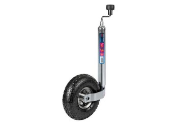 ΤΡΟΧΟΣ ΡΥΜΟΥΛΚΗΣΗΣ ΤΡΕΙΛΕΡ JOCKEY WHEEL ΥΨΟΥΣ 490-750mm ΜΕ ΜΕΓΙΣΤΟ ΦΟΡΤΙΟ 150kg