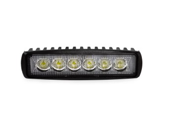 Amio - ΠΡΟΒΟΛΕΑΣ ΕΡΓΑΣΙΑΣ DAYLINE WL01 FLAT 9/60V - 18W - 6000K - 6 LED (ΛΕΥΚΟ/ΨΥΧΡΟ) - 160 Χ 43 Χ 42 mm - 1 ΤΕΜ. (01612/AM)