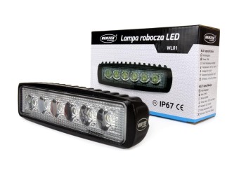 Amio - ΠΡΟΒΟΛΕΑΣ ΕΡΓΑΣΙΑΣ DAYLINE WL01 FLAT 9/60V - 18W - 6000K - 6 LED (ΛΕΥΚΟ/ΨΥΧΡΟ) - 160 Χ 43 Χ 42 mm - 1 ΤΕΜ. (01612/AM)