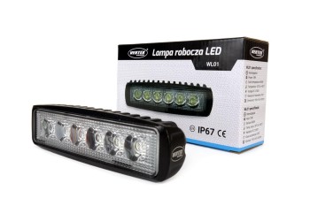 Amio - ΠΡΟΒΟΛΕΑΣ ΕΡΓΑΣΙΑΣ DAYLINE WL01 FLAT 9/60V - 18W - 6000K - 6 LED (ΛΕΥΚΟ/ΨΥΧΡΟ) - 160 Χ 43 Χ 42 mm - 1 ΤΕΜ. (01612/AM)