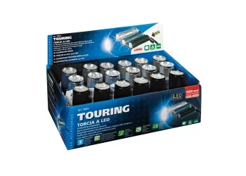 ΦΑΚΟΣ TOURING 9 LED - 1200 MCD - 90 Χ 26 mm (ΑΔΙΑΒΡΟΧΟΣ/ΑΛΟΥΜΙΝΙΟΥ) LAMPA - ΚΟΥΤΙ 18 ΤΕΜ