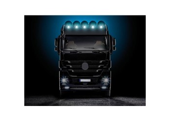 ΠΡΟΒΟΛΕΑΣ NEPTUNE 9'' 12/24V-H7 ΚΑΡΦΙ ΜΕ T10 W5W ΘΕΣΕΩΣ ΣΤΡΟΓΓΥΛΟΣ 220mm 1ΤΕΜ.