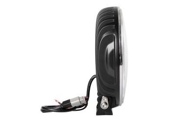 ΠΡΟΒΟΛΕΑΣ ORION 9-36V 12LED 120W 8.400LM 6.000K 215mm ΜΑΥΡΟΣ ΑΔΙΑΒΡΟΧΟΣ 1ΤΕΜ.