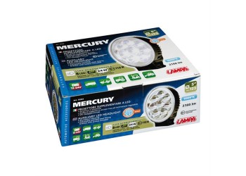 Προβολέας οδήγησης MERCURY με 8 Led Στρογγυλός