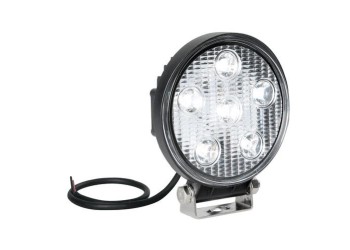 ΠΡΟΒΟΛΕΑΣ ΕΡΓΑΣΙΑΣ ΣΤΡΟΓΓΥΛΟΣ  WL-16 - 6 LED 18W 10-30V (137x116x42 mm) BASIC LINE - 1 ΤΕΜ.