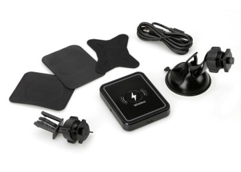 ΒΑΣΗ ΚΙΝΗΤΟΥ ΜΑΓΝΗΤΙΚΗ ΜΕ ΑΣΥΡΜΑΤΗ ΦΟΡΤΙΣΗ 10WMAX ΤΑΜΠΛΟ/ΤΖΑΜΙ/ΑΕΡΑΓΩΓΟ + ΘΥΡΑ TYPE C​ LAMPA  - 1 TEM.