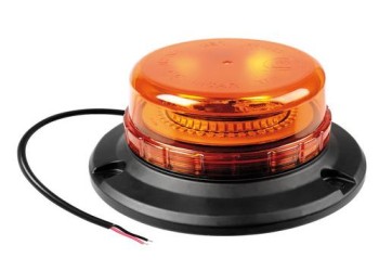 ΦΑΡΟΣ RL-6 12V/24V 45LED ΒΙΔΩΤΟΣ ΠΟΡΤΟΚΑΛΙ ΣΤΡΟΓΓΥΛΟΣ 150x58mm