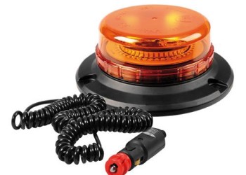 ΜΑΓΝΗΤΙΚΟΣ ΦΑΡΟΣ RL-7 12V/24V (ΠΟΡΤΟΚΑΛΙ - 45 LED - ΒΕΝΤΟΥΖΑ - ΦΙΣ ΚΑΙ ΣΠΙΡΑΛ 320 cm - 150 Χ 75mm)