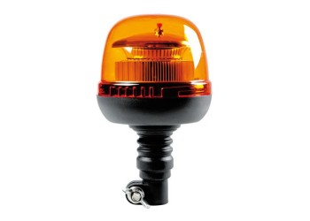 ΦΑΡΟΣ RL-9 12V/24V 3 ΧΡΗΣΕΩΝ 45LED ΒΙΔΩΤΟΣ ΕΛΑΣΤΙΚΟΣ ΠΟΡΤΟΚΑΛΙ 221x130mm