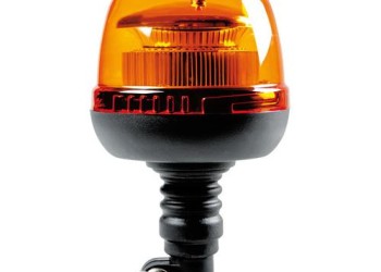 ΦΑΡΟΣ RL-9 12V/24V 3 ΧΡΗΣΕΩΝ 45LED ΒΙΔΩΤΟΣ ΕΛΑΣΤΙΚΟΣ ΠΟΡΤΟΚΑΛΙ 221x130mm