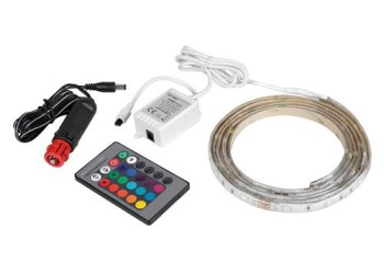 ΤΑΙΝΙΑ 60LED 12/24V RGB MULTICOLOR 200cm ΜΕ ΦΙΣ ΑΝΑΠΤΗΡΑ ΚΑΙ ΤΗΛΕΧΕΙΡΙΣΜΟ 16 ΧΡΩΜΑΤΩΝ  ΚΑΙ 3 ΧΡΗΣΕΩΝ