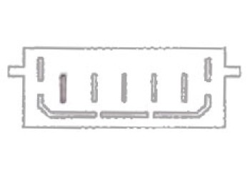 Διακόπτης για RENAULT DUSTER / SANDERO 5 επαφών