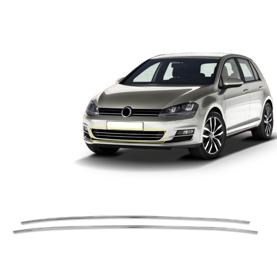 ΔΙΑΚΟΣΜΗΤΙΚΑ ΧΡΩΜΙΟΥ ΕΜΠΡΟΣ ΠΡΟΦΥΛΑΚΤΗΡΑ ΓΙΑ VW GOLF 7 5D 2013+ 5ΤΕΜ.