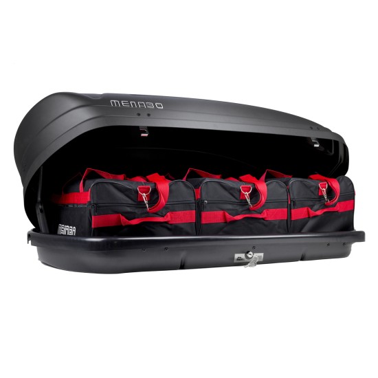 ΜΠΑΓΚΑΖΙΕΡΑ ΟΡΟΦΗΣ MARATHON 320 DARK ΣΕ ΜΑΥΡΟ ΧΡΩΜΑ ΜΕ ΜΑΤ ΕΛΑΦΡΩΣ ΑΝΑΓΛΥΦΗ ΥΦΗ MENABO - 1 ΤΕΜ.