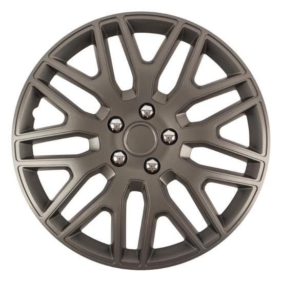 Amio - ΤΑΣΙΑ 14" DAKAR NC ΑΝΘΡΑΚΙ - ΣΕΤ 4 ΤΕΜ ΣΕ ΚΟΥΤΙ (8279/AM)