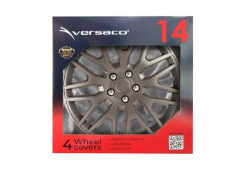 Amio - ΤΑΣΙΑ 14" DAKAR NC ΑΝΘΡΑΚΙ - ΣΕΤ 4 ΤΕΜ ΣΕ ΚΟΥΤΙ (8279/AM)