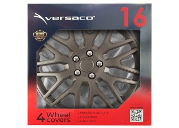 Amio - ΤΑΣΙΑ 16" DAKAR NC ΑΝΘΡΑΚΙ - ΣΕΤ 4ΤΕΜ ΣΕ KOYTI (8293/AM)