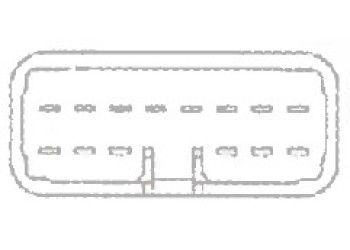Διακόπτης για MITSUBISHI LANCER 04-06 /GALANT 04-09 πολλαπλός με 14 επαφές