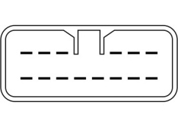 Διακόπτης για MITSUBISHI L200 /LANCER /PAJERO V73 πολλαπλός 14 επαφών
