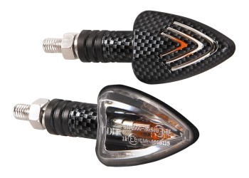 ΦΛΑΣ ΜΗΧΑΝΗΣ FOCAL 12V 21W (78x37mm) CARBON -2 ΤΕΜ.