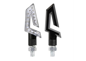 Φλάς KAP Μάυρο με LED 75x27mm