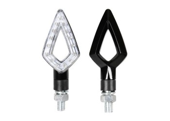 Φλας KIER μαύρο LED 75x36mm