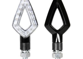 Φλας KIER μαύρο LED 75x36mm