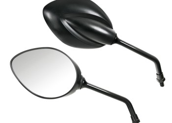 ΚΑΘΡΕΠΤΕΣ ΜΟΤΟ TORI M8x1,25 ΜΑΥΡΟΙ 2ΤΕΜ.