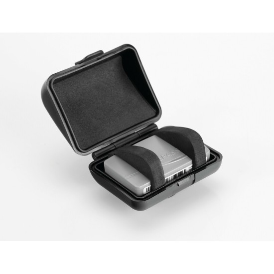 Θήκη CaseTelepass Hard Case της σειράς Optiline για μεταφορά e-pass/telepass με διαστάσεις 67 x 48 x 28 mm, συμβατή με Βάσεις Στήριξης Κινητού Optiline για Μηχανή με σύστημα Duolock