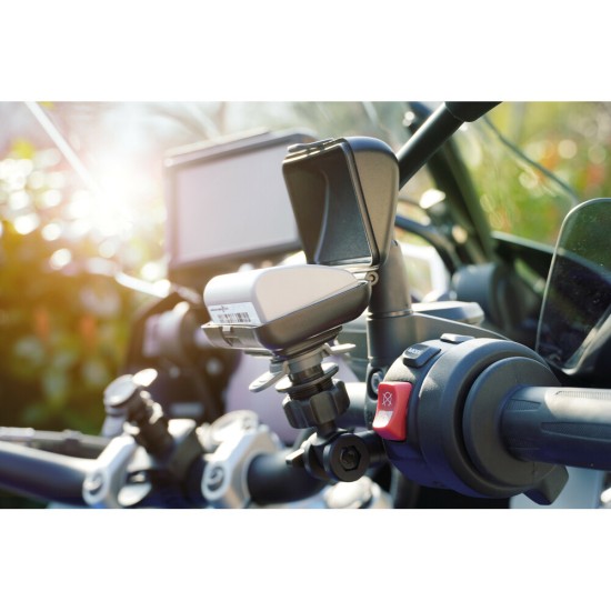 Θήκη CaseTelepass Hard Case της σειράς Optiline για μεταφορά e-pass/telepass με διαστάσεις 67 x 48 x 28 mm, συμβατή με Βάσεις Στήριξης Κινητού Optiline για Μηχανή με σύστημα Duolock