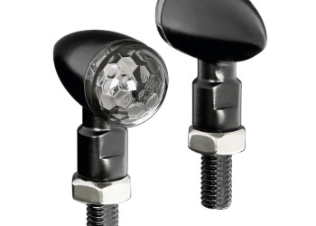 ΦΛΑΣ ΜΟΤΟ DROP 12V SMD LED (35x43mm) ΜΑΥΡΑ -2 ΤΕΜ.