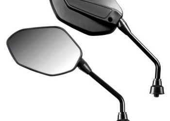 ΚΑΘΡΕΠΤΕΣ ΜΟΤΟ BORG M10x1,25 ΜΑΥΡΟΙ 2 ΤΕΜ.