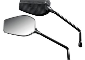 ΚΑΘΡΕΠΤΕΣ ΜΟΤΟ FENDER M10x1,25 ΜΑΥΡΟΙ/CARBON 2 ΤΕΜ.