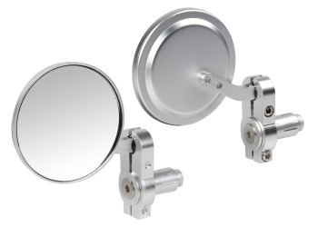 ΚΑΘΡΕΠΤΕΣ ΣΕ ΘΕΣΗ ΑΝΤΙΒΑΡΟΥ ΜΟΤΟ DERNIER 80mm 13-18mm  ΧΡΩΜΙΟ -2 ΤΕΜ.