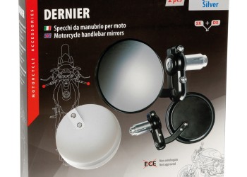 ΚΑΘΡΕΠΤΕΣ ΣΕ ΘΕΣΗ ΑΝΤΙΒΑΡΟΥ ΜΟΤΟ DERNIER 80mm 13-18mm  ΧΡΩΜΙΟ -2 ΤΕΜ.