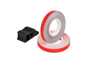 ΔΙΑΚΟΣΜΗΤΙΚΗ ΤΑΙΝΙΑ ΓΙΑ ΖΑΝΤΕΣ MOTO ΦΩΣΦΟΡΙΖΕ ΚΟΚΚΙΝΗ 7mm x 6m ΜΕ ΝΤΙΣΠΕΝΣΕΡ