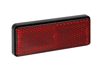 ΑΝΑΚΛΑΣΤΗΡΑΣ ΚΟΚΚΙΝΟΣ ΜΕ ΒΙΔΑ ΓΙΑ ΣΤΗΡΙΞΗ ΠΙΣΩ ΣΕ ΠΙΝΑΚΙΔΑ ΜΟΤΟ 90x35mm -1ΤΕΜ