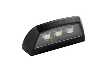 ΦΩΣ ΠΙΝΑΚΙΔΑΣ (ΠΛΑΦΟΝΙΕΡΑ) MOTO E-LON 12V 3LED SMD 58x31mm ΛΕΥΚΟ ΦΩΣ/ΜΑΥΡΟ ΧΡΩΜΑ 1ΤΕΜ
