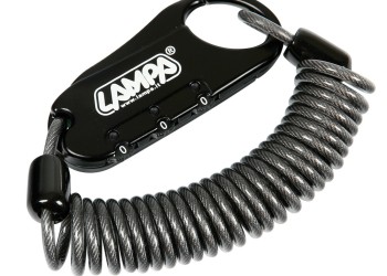 ΑΝΤΙΚΛΕΠΤΙΚΟ ΚΡΑΝΟΥΣ RAPTOR ΜΕ ΣΠΙΡΑΛ ΚΑΙ ΣΥΝΔΙΑΣΜΟ 150cm 3mm