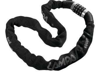 ΑΝΤΙΚΛΕΠΤΙΚΗ ΚΟΥΛΟΥΡΑ SNAKE COMBI ΜΕ ΜΑΥΡΟ ΥΦΑΣΜΑ  ΚΑΙ ΣΥΝΔΥΑΣΜΟ 4 ΨΗΦΙΩΝ  100cm 5,5mm LAMPA - 1 TEM.