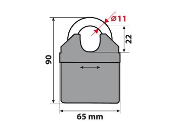 Αντικλεπτική Κουλούρα  C-Lock 150 Plus απο Χάλυβα