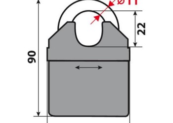 Αντικλεπτική Κουλούρα  C-Lock 150 Plus απο Χάλυβα
