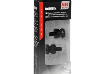 ΜΠΟΜΠΙΝΕΣ ΣΤΗΡΙΞΗΣ ΓΙΑ ΒΑΣΗ/ΚΑΒΑΛΕΤΑ/ΣΤΑΝΤ 10 Χ 1,50 mm (ΜΑΥΡΟ ΑΝΑΔΙΩΜΕΝΟ ΑΛΟΥΜΙΝΙΟ) - 2 ΤΕΜ.