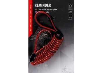 ΣΠΙΡΑΛ ΥΠΕΝΘΥΜΙΣΗΣ ΓΙΑ ΑΝΤΙΚΛΕΠΤΙΚΟ ΔΙΣΚΟΦΡΕΝΟΥ ΚΟΚΚΙΝΟ 4mm 150cm