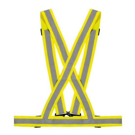 ΑΝΑΚΛΑΣΤΙΚΗ ΖΩΝΗ X-BELT ΜΕ ΧΙΑΣΤΙ ΤΙΡΑΝΤΕΣ (ΦΩΣΦΟΡΙΖΕ/ΚΙΤΡΙΝΟ/ΠΟΛΥΕΣΤΕΡΙΚΟ) - 1 ΤΕΜ.