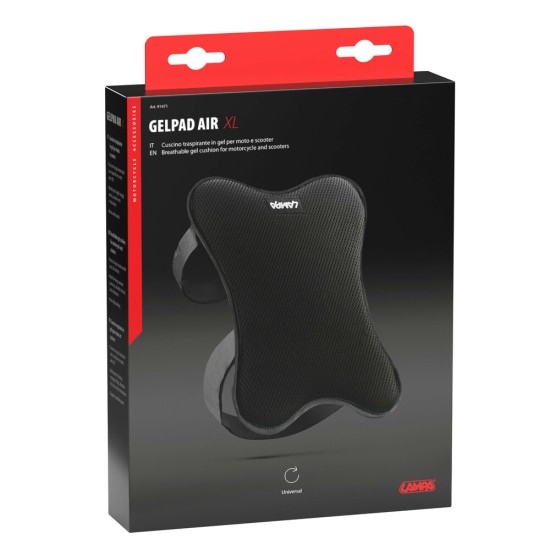 ΜΑΞΙΛΑΡΙ ΣΕΛΑΣ MOTO ΜΕ VELCRO (XL) GELPAD AIR 27x32mm