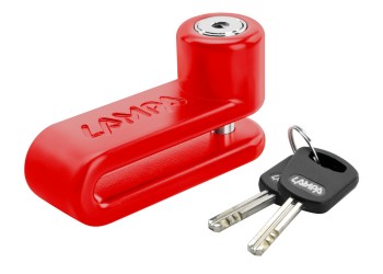 ΑΝΤΙΚΛΕΠΤΙΚΟ ΔΙΣΚΟΦΡΕΝΟΥ PINCH ΚΟΚΚΙΝΟ 10mm (2 ΚΛΕΙΔΙΑ) LAMPA - 1 ΤΕΜ