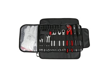 ORGANIZER ΕΡΓΑΛΕΙΟΘΗΚΗ ΑΔΙΑΒΡΟΧΟ ΜΑΥΡΟ MOTO 22x150x30mm LAMPA - 1 ΤΕΜ.